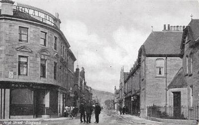 7ca2abef-577d-4541-a921-58990e9ed541.jpg; 1212.01; High Street, Dingwall; postcard