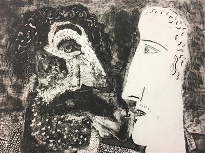 1aa8d436-311f-4dd1-8b72-091584c9c275.jpg; 2012.147; Old Tar, Young Salt II; Etching