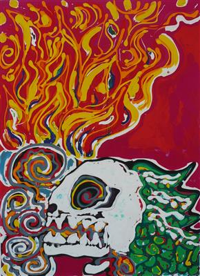 2008.1056_crop.jpg; 2008.1056; Godzilla Lives; Monotype