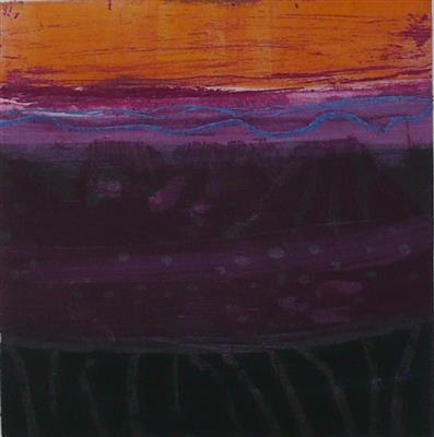 2008.1078.1_crop.jpg; 2008.1078.1; Purple Mesa; Etching