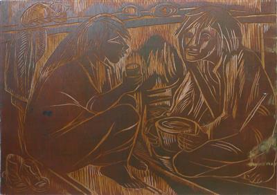 2008.1114_crop.jpg; 2008.1114; Woodblock for 'The Offering'; Woodblock