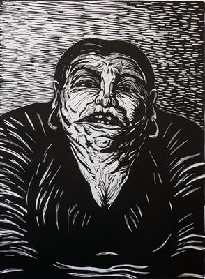 2008.14_crop.jpg; 2008.14; Consumer; Linocut