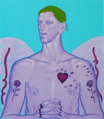 2008.185_crop.jpg; 2008.185; In Consideration; Screenprint