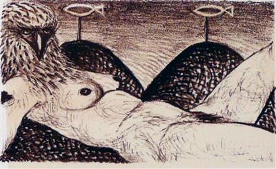 2008.190_crop.jpg; 2008.190; Watchdog; Lithograph
