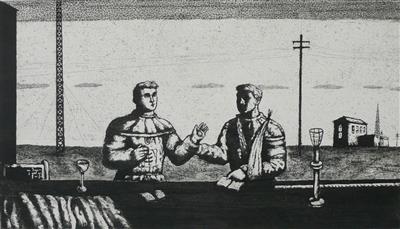 2008.238_crop.jpg; 2008.238; Discussing Salvation; Etching