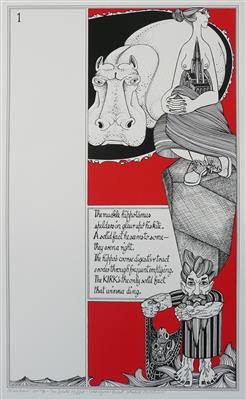 2008.301.1_crop.jpg; 2008.301.1; The Scots Hippo 1; Screenprint