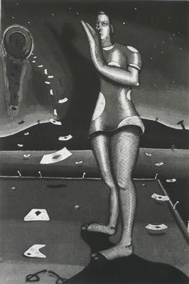 2008.302_crop.jpg; 2008.302; The Whisper; Etching