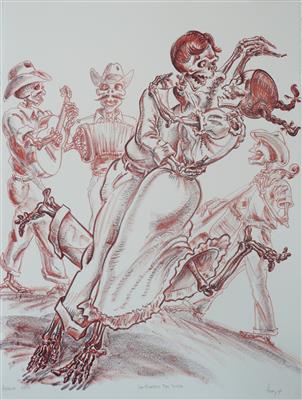 2008.318_crop.jpg; 2008.318; Los Muertos Del Norte; Lithograph