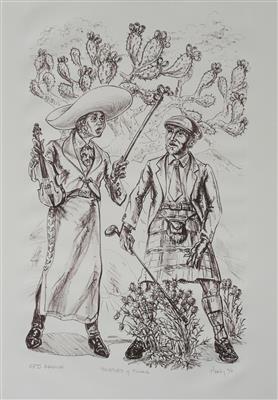 2008.319_crop.jpg; 2008.319; Thistles y Tunas; Lithograph