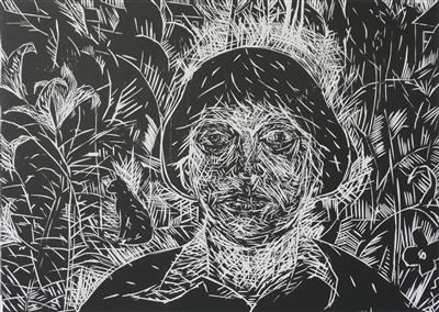 2008.337_crop.jpg; 2008.337; The Garden; Woodcut