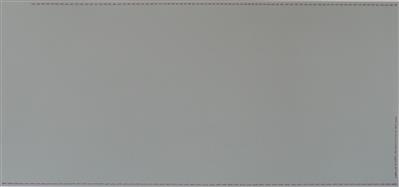 2008.34_crop.jpg; 2008.34; A metric and an imperial span evenly divided by their names; Screenprint