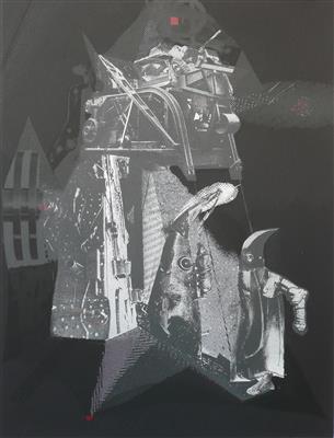 2008.35_crop.jpg; 2008.35; Boarding the Ship; Screenprint