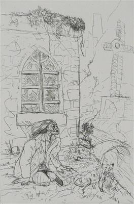 2008.360_crop.jpg; 2008.360; Thursdays Child; Etching