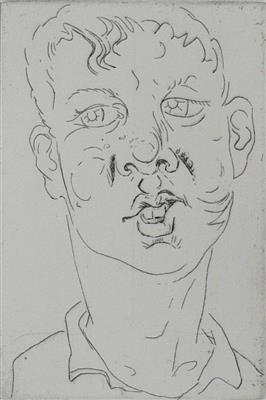 2008.368.5_crop.jpg; 2008.368.5; Croatian Boy; Etching