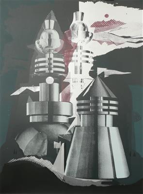 2008.40_crop.jpg; 2008.40; The Gates of the Iron City; Screenprint