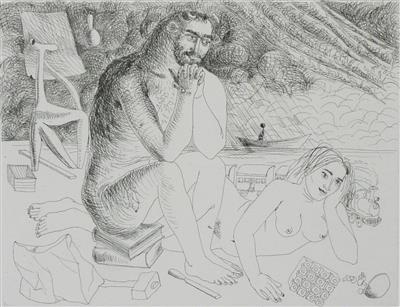 2008.425_crop.jpg; 2008.425; From the North II; Etching