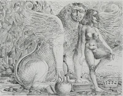 2008.427_crop.jpg; 2008.427; From the North IV; Etching