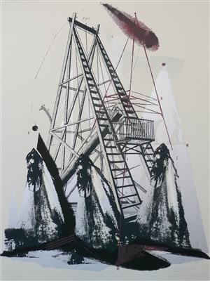 2008.42_crop.jpg; 2008.42; Night Patrol; Screenprint