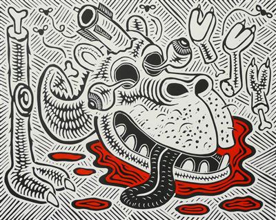 2008.435_crop.jpg; 2008.435; Victim; Relief print