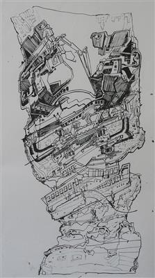 2008.500.2_crop.jpg; 2008.500.2; Landscape II; Drawing