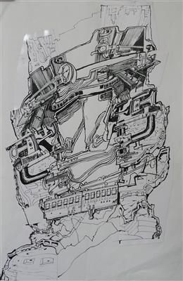 2008.500.3_crop.jpg; 2008.500.3; Landscape III; Drawing