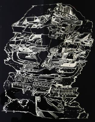 2008.502.1_crop.jpg; 2008.502.1; Landscape I; Acetate