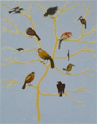 2008.647_crop.jpg; 2008.647; Roost; Screenprint