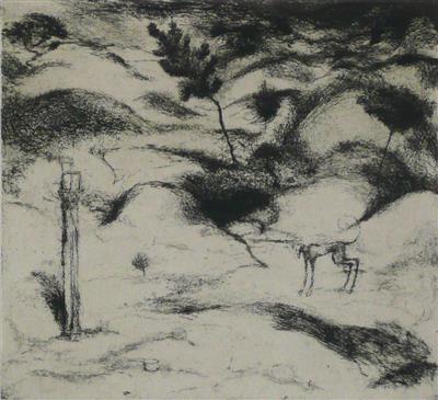 2008.648_crop.jpg; 2008.648; Red Dog; Etching