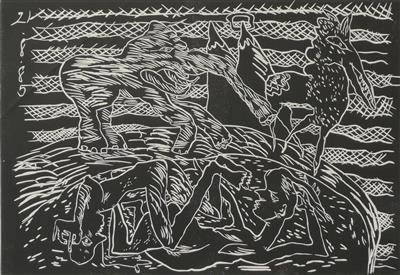 2008.755_crop.jpg; 2008.755; Untitled; Woodcut