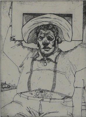 2008.803_crop.jpg; 2008.803; Mile End Pisshead; Etching