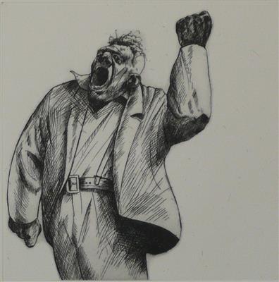 2008.804_crop.jpg; 2008.804; The Orator; Etching