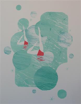 2008.918.4_crop.jpg; 2008.918.4; Synchronized Swimming; Lithograph