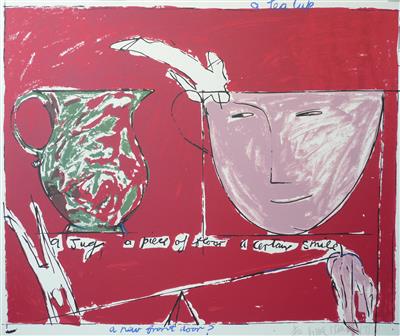 2009.54_crop.jpg; 2009.54; A New Front Door; Screenprint