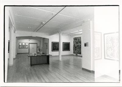 2011.254.4_crop.jpg; 2011.254.4; Photograph: Glasgow Print Studio's Gallery - King Street (1988); Black and white photograph