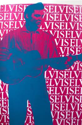 2019.2.1_crop.jpg; 2019.2.1; Pink Elvis; Screenprint