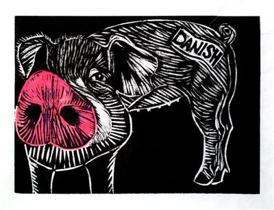 2019.2_crop.jpg; 2019.2; Is a pig's erse pork; Woodcut