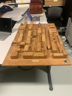 0000-0003-MDI.jpg; 0000-0003-MDI; Model van Veenkade, Zorgvlietstraat en Da Costastraat; maquettes (schaalmodellen)