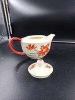 0000-0004-MCEa.jpg; 0000-0004-MCE; Theepot met rood oor; theepotten