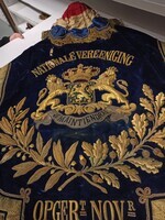 0000-0029-OWEa.jpg; 0000-0029-OWE; Vaandel van de 'nationale vereeniging'; Vaandels