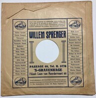 0000-0148v-HHI.jpg; 0000-0148-HHI; platenhoes van N.V. Willem Sprenger's ''His Master's Voice'';