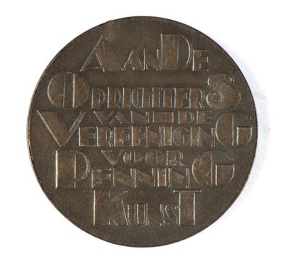0000-0169-PEE.jpg; 0000-0169-PEE; De Vereniging voor Penningkunst.; onderscheidingen (eretitels)