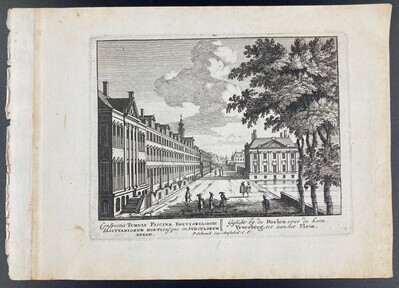 0000-0684-PRE.jpg; 0000-0684-PRE/OB; De Korte Vijverberg.; prenten