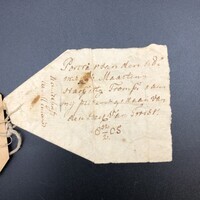 01fe55bd-7d9c-4eaa-aa18-7060fb4706e6.jpg; 0000-0178-OME/b; Briefje horend bij gouden ring met portret van M.H.H. Tromp; brieven (correspondentie)