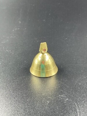 058bf997-4a50-485b-93b7-906c9cf57fee.jpg; 1960-0000-KPO/227; Geel koperen tafelbel
; tafelbel