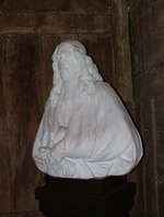 119_b.jpg; 119; Borstbeeld van Johan de Wit.; bustes (beeldhouwwerken)