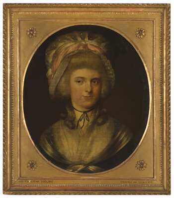 146337bf-2afe-462e-813a-05545ba40868.jpg; 1899-0003-SCH; Portret van een dame (w.s. Maria Henriette Slicher); portretten