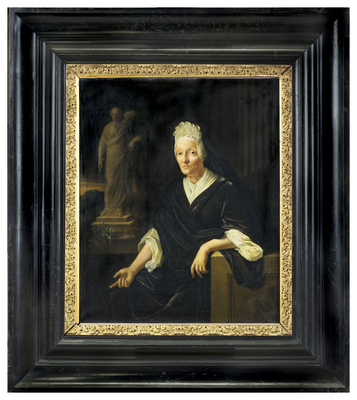 1870-0016-SCH.jpg; 1870-0016-SCH; Portret van Margareta Bonser, echtgenote van Dr. A. de Lange.; portretten