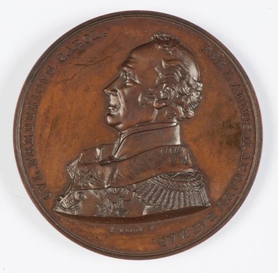 1885-0003-PEO.jpg; 1885-0003-PEO; 50-jarig jubileum van prins Frederik als Grootmeester der orde van Vrijmetselaars in Nederland.; onderscheidingen (eretitels)