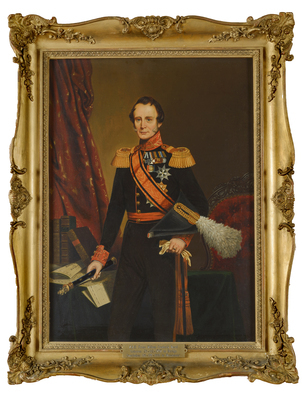 1890-0004-SCH.jpg; 1890-0004-SCH; Portret van Prins Frederik der Nederlanden.; portretten