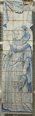 1892-0002-OCE.jpg; 1892-0002-OCE; Tegeltableau Amalia van Solms.; tegeltableaus